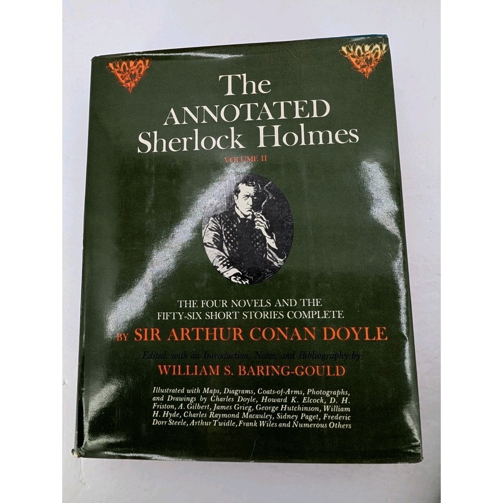 THE ANNOTATED SHERLOCK HOLMES Complete 2 Vol Hardcover Set Baring-Gould Boxed HC - Picture 4 of 7